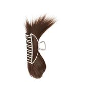 Chignon Panino sintetico disordinato Panino for capelli Pettine laterale Clip for capelli Parrucca for capelli Rimovibile Clip for artiglio di squalo in metallo Panino for capelli lisci Panino(2-30#)
