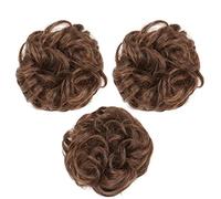 Chignon Panino sintetico Panino disordinato Panino a ciambella Panino riccio con elastico elastico Coda di cavallo Estensioni Panino for capelli for donna Panino(M4-30)