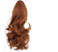 Chignon Parrucca di estensione dei capelli della coda di cavallo della clip dell'artiglio grande dell'onda corta sintetica Accessori for capelli delle signore della coda di cavallo del panino dei cape