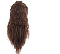 Chignon Parrucca di estensione dei capelli della coda di cavallo della clip dell'artiglio grande dell'onda corta sintetica Accessori for capelli delle signore della coda di cavallo del panino dei cape