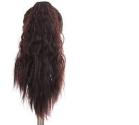 Chignon Parrucca di estensione dei capelli della coda di cavallo della clip dell'artiglio grande dell'onda corta sintetica Accessori for capelli delle signore della coda di cavallo del panino dei cape