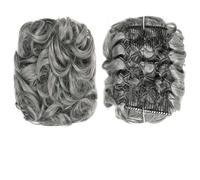 Chignon Parrucca sintetica for chignon disordinato, pezzi di capelli, chignon ricci ondulati, coda di cavallo, estensioni for capelli, chignon, pettine for capelli, parrucca for chignon da donna Panin