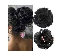 Chignon per Capelli 1 confezione da pezzo sintetico disordinato panino capelli estensioni dei ondulati spessi coda di cavallo accessori for for le donne fasce for