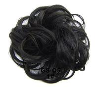 Chignon per Capelli 1 confezione di chignon disordinato cerchi for capelli coda di cavallo estensioni dei capelli ciambella sintetica chignon ricci capelli ondulati chignon parrucche for donna Chignon