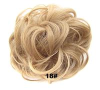 Chignon per Capelli 1 confezione di chignon disordinato cerchi for capelli coda di cavallo estensioni dei capelli ciambella sintetica chignon ricci capelli ondulati chignon parrucche for donna Pezzo d