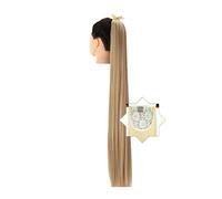 Chignon per Capelli 1 confezione di clip for capelli con coulisse lunga e dritta, estensione for coda di cavallo, parrucca sintetica, estensioni for capelli, panino for l'uso quotidiano Chignon per Ca