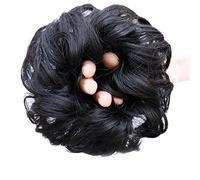 Chignon per Capelli 1 confezione sintetica ciambella riccia capelli nastro elastico panino soffice coda di cavallo ricci parrucche for le donne accessori for