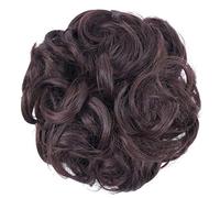 Chignon per Capelli 1pc Disordinato Bun Fetta di Capelli Sintetici Capelli Ricci Chignon Coda di Cavallo Estensioni Dei Capelli Elastico Bungee Legami Dei Capelli for L'uso Quotidiano Chignon per Cape
