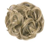 Chignon per Capelli 1pc Disordinato Bun Fetta di Capelli Sintetici Capelli Ricci Chignon Coda di Cavallo Estensioni Dei Capelli Elastico Bungee Legami Dei Capelli for L'uso Quotidiano Chignon per Cape