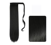 Chignon per Capelli 22-32 pollici sintetico lungo rettilineo coda di cavallo fascia coda di cavallo parrucca avvolgere clip di capelli estensioni coda di cavallo panino for le donne Chignon per Capell