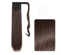 Chignon per Capelli 22-32 pollici sintetico lungo rettilineo coda di cavallo fascia coda di cavallo parrucca avvolgere clip di capelli estensioni coda di cavallo panino for le donne Chignon per Capell