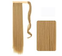 Chignon per Capelli 22-32 pollici sintetico lungo rettilineo coda di cavallo fascia coda di cavallo parrucca avvolgere clip di capelli estensioni coda di cavallo panino for le donne Chignon per Capell