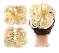 Chignon per Capelli Chignon disordinato for capelli con artiglio Clip for ricci ondulati fascia sintetica for for parrucche da donna Accessori for
