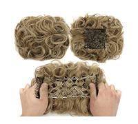 Chignon per Capelli Chignon disordinato for parrucche sintetiche, pettine for capelli elasticizzato facile, estensioni della coda di cavallo for le donne, con coulisse