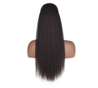 Chignon per Capelli Coda di cavallo Capelli sintetici arricciati Pezzi Capelli africani Coda di cavallo Soffice coda di cavallo Cavo di prolunga for parrucca da donna nera Chignon per Capelli (Color