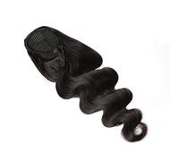 Chignon per Capelli Coda di cavallo ondulata profonda Capelli veri brasiliani 8-24 pollici Coda di cavallo riccia con coulisse Parrucca for capelli con estensione for le donne Chignon per Capelli (Co