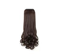 Chignon per Capelli Confezione da 1 parrucca sintetica da donna con chignon, clip ad artiglio, lunghezza media, fiore di pera, ricci, grandi estensioni dei capelli ondulati a coda di cavallo Chignon p