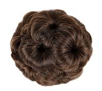 Chignon Per Capelli da Donna 1 confezione da donna sintetica ricci bun coda di cavallo ciambella artiglio clip parrucca estensioni dei capelli nero marrone for le donne uso quotidiano Pezzo di Capelli