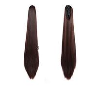 Chignon Per Capelli da Donna 1 confezione lunga coda di cavallo estensione dei capelli artiglio clip sintetica soffice coda di cavallo lunga clip artiglio treccia donne parrucche Pezzo di Capelli Per