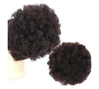 Chignon Per Capelli da Donna Parrucca sintetica a sbuffo con coulisse con coulisse Coda di cavallo sintetica corta ricci afro parrucca allungata for ragazze nere Pezzo di Capelli Per Chignon Disordina