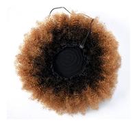 Chignon per Capelli Estensioni dei capelli a coda di cavallo ricci arruffati Afro con pettine for capelli con coulisse Parrucca for chignon a coda di cavallo Pezzi for capelli for donne nere Chignon p