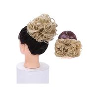 Chignon per Capelli Estensioni dei capelli del panino riccio sintetico Pezzi Clip for arricciare la ciambella Accessori for pettine disordinato delle signore