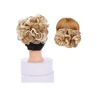 Chignon per Capelli Estensioni dei capelli del panino riccio sintetico Pezzi Clip for arricciare la ciambella Accessori for pettine disordinato delle signore