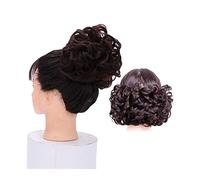 Chignon per Capelli Estensioni dei capelli del panino riccio sintetico Pezzi Clip for arricciare la ciambella Accessori for pettine disordinato delle signore
