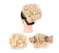 Chignon per Capelli Extension for capelli ricci disordinati con parrucche for pettini elastici facili da allungare nelle estensioni dei a coda di cavallo for le donne