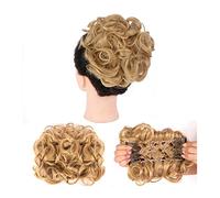 Chignon per Capelli Extension for capelli ricci disordinati con parrucche for pettini elastici facili da allungare nelle estensioni dei a coda di cavallo for le donne