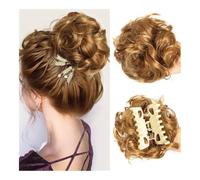 Chignon per capelli, Fermaglio for chignon sicuro for donna - Volumizzante for chignon e accessorio for feste Creatori di Chignon per capelli(Yellow)