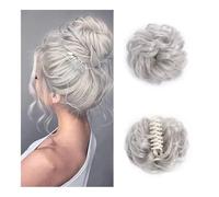 Chignon per capelli, Fermaglio for chignon sicuro for donna - Volumizzante for chignon e accessorio for feste Creatori di Chignon per capelli(Gray)