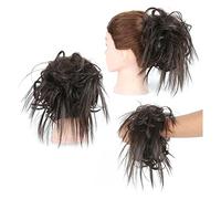 Chignon per Capelli Messy Bun Sintetico Ricci Ondulati Chignon Cerchio Coda di Cavallo Fette di Capelli con Elastico Elastico Estensioni for Capelli for Donna Chignon per Capelli (Color : Q17 4A)