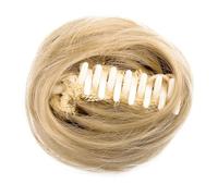 Chignon per capelli, Mini fermaglio a forma di orecchio di gatto for chignon spettinato, accessorio for parrucca in capelli sintetici Posticci per capelli da donna(Light gold)