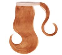 Chignon per Capelli Pettine for capelli a coda di cavallo avvolgente sintetico elasticizzato da 18 pollici Estensioni for capelli lisci a coda di cavallo Panino for capelli for donna Chignon per Capel