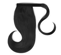 Chignon per Capelli Pettine for capelli a coda di cavallo avvolgente sintetico elasticizzato da 18 pollici Estensioni for capelli lisci a coda di cavallo Panino for capelli for donna Chignon per Capel