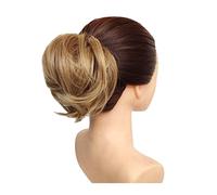 Chignon per Donna 1 confezione di pezzi chignon disordinati estensioni dei capelli coda cavallo ciambella sintetica panino con elastico for for le donne