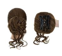 Chignon per donna Chignon sintetico con artiglio Chignon per donna, Chignon riccio disordinato Pezzi Clip in coda di cavallo Estensioni dei capelli Soffici coda di cavallo falsa naturale Posticci Ch