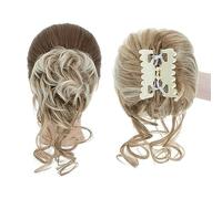 Chignon per donna Chignon sintetico con artiglio Chignon per donna, Chignon riccio disordinato Pezzi Clip in coda di cavallo Estensioni dei capelli Soffici coda di cavallo falsa naturale Posticci Ch