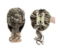 Chignon per donna Chignon sintetico con artiglio Chignon per donna, Chignon riccio disordinato Pezzi Clip in coda di cavallo Estensioni dei capelli Soffici coda di cavallo falsa naturale Posticci Ch