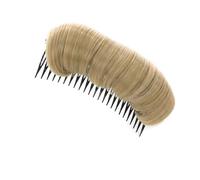 Chignon, Pettine a cuscino invisibile for capelli sintetici - Il massimo volume for lo styling dei chignon per donna(Gold)