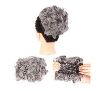 Chignon Pettini Clip nelle estensioni della coda di cavallo for le donne Estensioni dei capelli ricci disordinati Chignon Updo Parrucchino Chignon Capelli facili da allungare Chignon per capelli da do