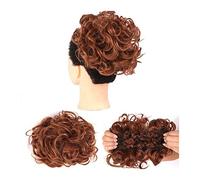 Chignon Pettini Clip nelle estensioni della coda di cavallo for le donne Estensioni dei capelli ricci disordinati Chignon Updo Parrucchino Chignon Capelli facili da allungare Chignon per capelli da do
