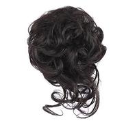 Chignon Pezzi di capelli chignon disordinati Avvolgimenti lunghi ondulati disordinati Estensioni coda di cavallo Fasce elastiche for capelli Bun Bun Curly Hair Wraps for le donne Pezzo di chignon(4#)