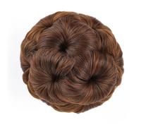Chignon Pezzi for Capelli Capelli Sintetici Finti Chignon Extension Chignon Treccia Artiglio in Coda di Cavallo Chignon Nove Fiori Sposa Fibra Capelli(A)