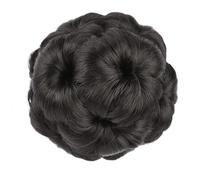 Chignon Pezzi for Capelli Capelli Sintetici Finti Chignon Extension Chignon Treccia Artiglio in Coda di Cavallo Chignon Nove Fiori Sposa Fibra Capelli(D)