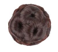 Chignon Pezzi for Capelli Capelli Sintetici Finti Chignon Extension Chignon Treccia Artiglio in Coda di Cavallo Chignon Nove Fiori Sposa Fibra Capelli(C)