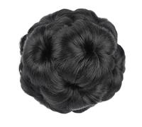 Chignon Pezzi for Capelli Capelli Sintetici Finti Chignon Extension Chignon Treccia Artiglio in Coda di Cavallo Chignon Nove Fiori Sposa Fibra Capelli(B)