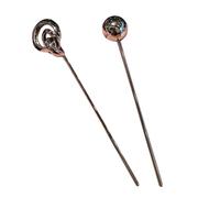 Chignon Pin Hair, Bastoncini for Capelli, Bacchette for Capelli, 2 Pezzi Bastoncini for Capelli in Metallo Bacchette for Capelli Cinesi for Chignon, Mollette for Capelli alla Moda for Capelli Spessi E