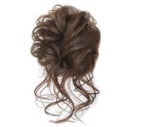 Chignon Riccio Disordinato Per Capelli Sintetici Da Donna Con Fascia Elastica Scrunchies Extension Updos Posticci Avvolgere Coda Di Cavallo AM41-2M30